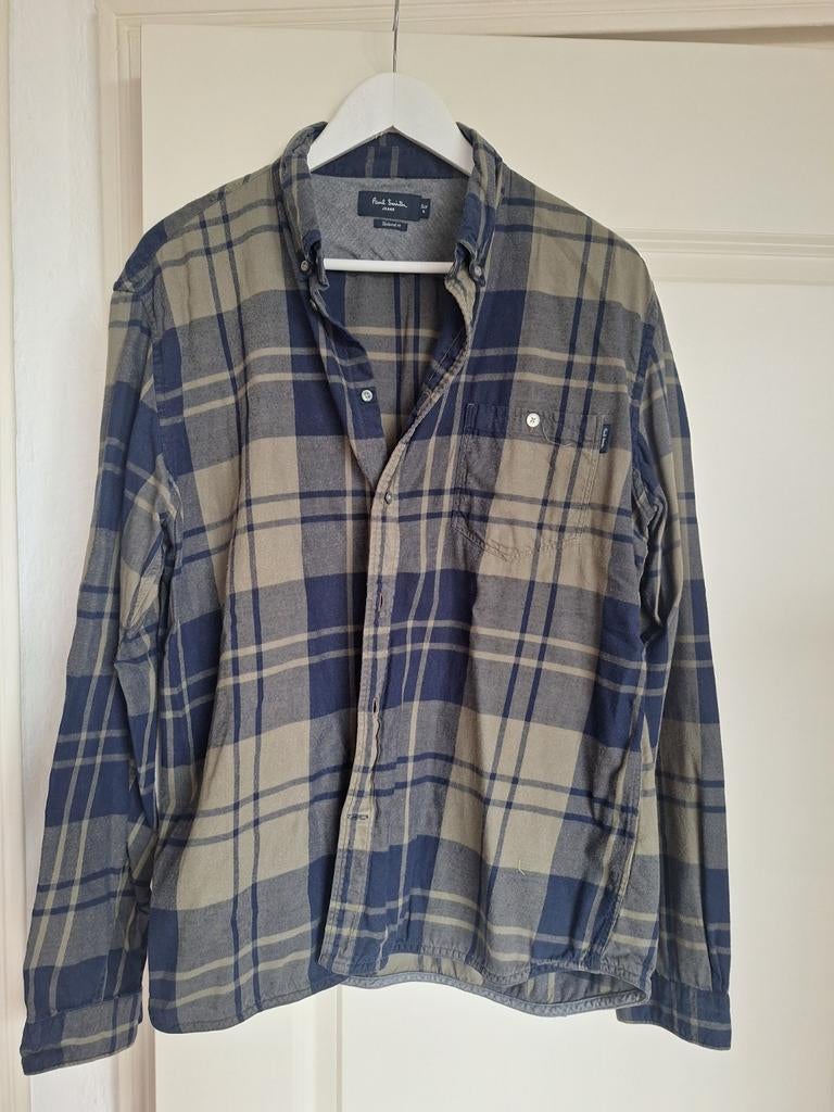 Paul Smith Geruit Overhemd - Maat XL, Ophalen of Verzenden, Paul Smith, Halswijdte 43/44 (XL)