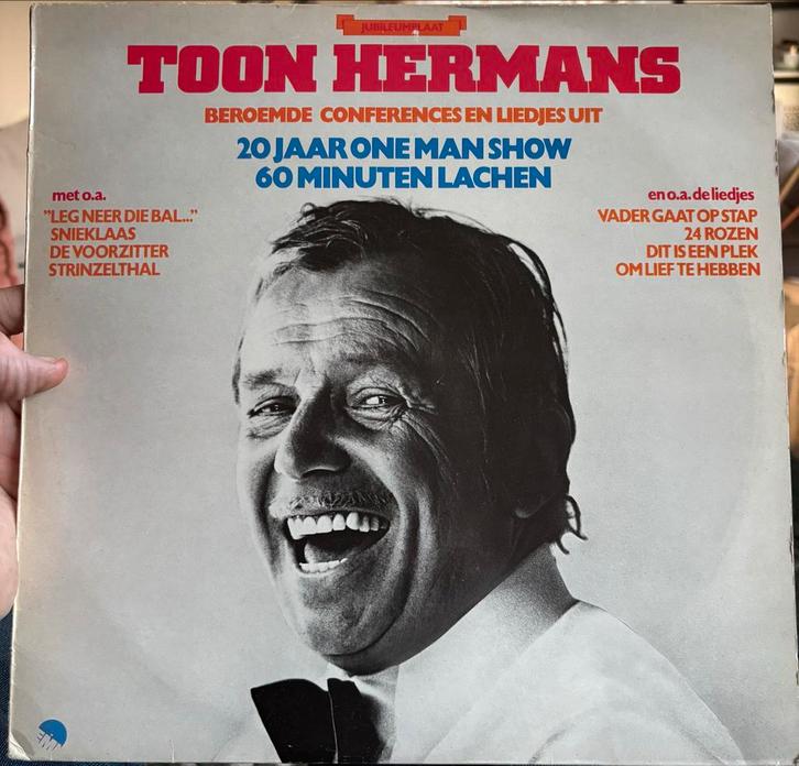 Toon Hermans Jubileum LP: 20 Jaar One Man Show, Cd's en Dvd's, Vinyl | Overige Vinyl, Gebruikt, 12 inch, Ophalen of Verzenden