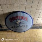 Vintage Gulpener Korenwolf Emaille Bord, Antiek en Kunst, Antiek | Emaille, Ophalen of Verzenden