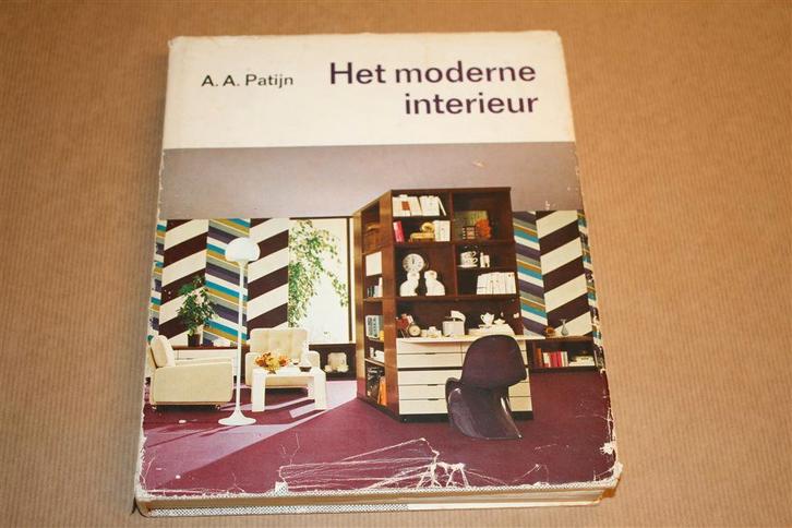 Het moderne interieur - Vintage 70er jaren !!, Boeken, Wonen en Tuinieren, Gelezen, Interieur en Design, Ophalen of Verzenden
