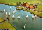 Ansichtkaart	Friesland	zeilschepen, Verzenden, 1960 tot 1980, Gelopen, Friesland