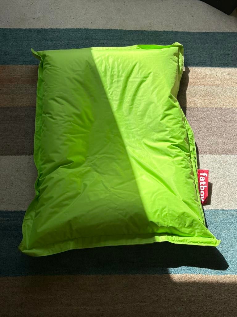 Fatboy zitzak, Huis en Inrichting, Zitzakken, Ophalen, Zo goed als nieuw, Groen, Zitzak