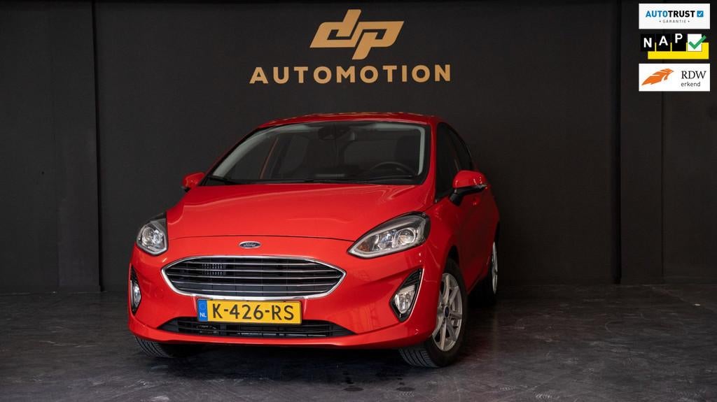 Ford Fiesta 1.0 EcoBoost Titanium 1e Eigenaar | NL Auto | Cr, Voorwielaandrijving, Gebruikt, 1064 kg, 49 €/maand