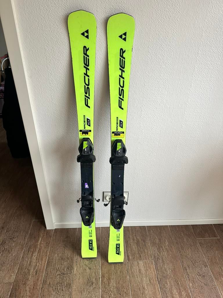Te koop Fischer ski 120 cm, Sport en Fitness, Skiën en Langlaufen, Ophalen, Fischer, 100 tot 140 cm, Zo goed als nieuw