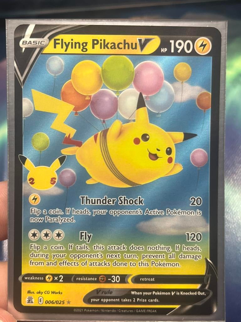 Flying Pikachu V Celebrations 006, Verzenden, Nieuw