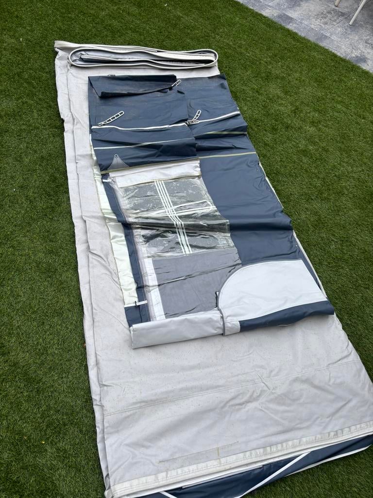 Winter voortent, Ophalen, Gebruikt