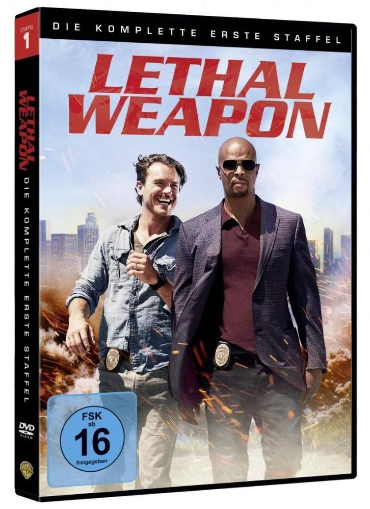 Lethal Weapon-Seiz. 1 (DVD,ENGELS,DUITS HOESJE,NL Ondert.!), Cd's en Dvd's, Dvd's | Tv en Series, Nieuw in verpakking, Actie en Avontuur