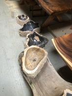 Versteend hout waskommen wasbakken, Ophalen, Minder dan 50 cm, Nieuw, Minder dan 25 cm