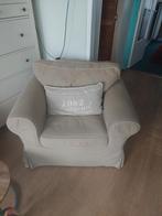 Ikea ektorp stoel beige, Huis en Inrichting, Fauteuils, 75 tot 100 cm, Zo goed als nieuw, Ophalen