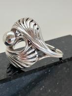 Zilveren ring, Ophalen of Verzenden, Zo goed als nieuw, Zilver, Dame