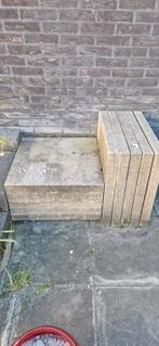 Tuin plates, Ophalen of Verzenden, Gebruikt, Hout