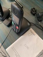 Dect telefoon met GROTE belettering, Ophalen, Zo goed als nieuw, 2 handsets, Stralingsarm