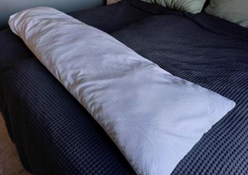 Hema XXL kussen, 160x50cm, incl hoes, NIEUW!!! beschikbaar voor biedingen