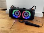 Leuke karaoke speaker met microfoon voor de kids (en ouder!), Ophalen, Gebruikt, Complete set