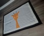 Speelkleed 100x150 Giraffe - Kinderkamer Decoratie, Ophalen of Verzenden