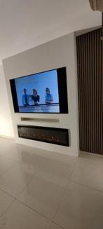Cinewall . Sfeerhaard.  TV kast . Renovatie, Huis en Inrichting, Haarden, Ophalen of Verzenden, Zo goed als nieuw, Elektrische haard