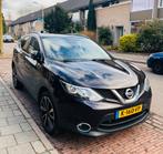 NISSAN QASHQAI 1.2 TEKNA CVT | PANO DAK | LEER, Euro 5, Zwart, Overige kleuren, Leder