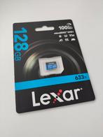 Nieuwe Lexar 128GB micro SD geheugenkaart, Lexar, Nieuw, Ophalen of Verzenden, Fotocamera