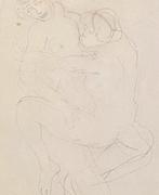 Auguste Rodin tekening liefdespaar, Ophalen of Verzenden, Ongelopen