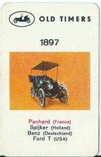 kwartetkaart Panhard 1897, Verzamelen, Ophalen of Verzenden, Gebruikt, Auto's