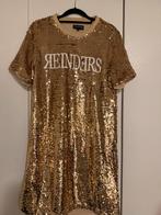 Reinders pailletten jurk small, Ophalen of Verzenden, Zo goed als nieuw, Maat 36 (S), Boven de knie
