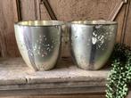 NIEUW set PTMD windlichten brons zilver goudkleurig, Ophalen of Verzenden, Nieuw