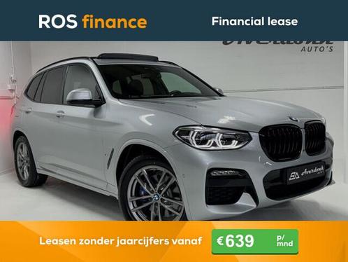 BMW X3 xDrive 30e M-Sport / Trekhaak / Pano / 360 cam / HUD, Auto's, BMW, Bedrijf, Lease, Financial lease, X3, 4x4, ABS, Achteruitrijcamera