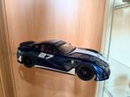 Ferrari 599XX Blauw - Hot Wheels 1:18, Ophalen of Verzenden, Zo goed als nieuw, Auto, Hot Wheels