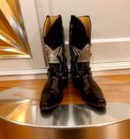Dure kwaliteit cowboy laarzen boots mt 40 41 bijna gratis, Ophalen, Zo goed als nieuw, Zwart, Hoge laarzen