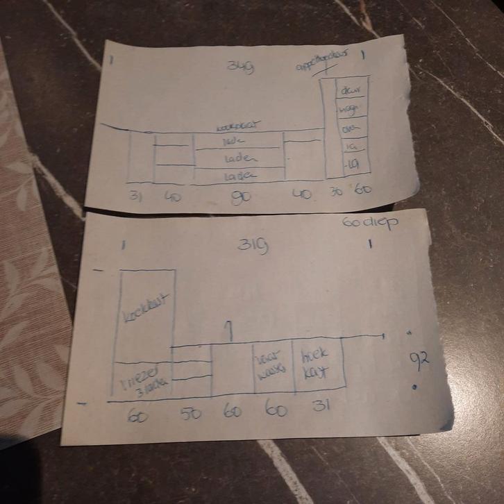 Keuken, Huis en Inrichting, Keuken | Complete keukens, Gebruikt, Hoekkeuken, Ophalen
