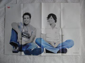 6 posters Nick & Simon + artikelen Hitkranten (2003 - 2009?) beschikbaar voor biedingen