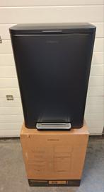 Deleca Prullenbak Prestige - 50 Lt. - Breed - RVS Vuilnisbak, 50 tot 75 cm, Nieuw, 40 liter of meer, Ophalen of Verzenden