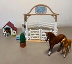 Schleich set - Hannah's gastpaarden, Ophalen of Verzenden, Zo goed als nieuw, Jongen of Meisje