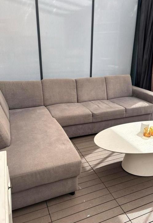 Gereinigde bank te koop , rookvrij en diervrij huis, Tuin en Terras, Tuinsets en Loungesets, Zo goed als nieuw, Bank, Ophalen