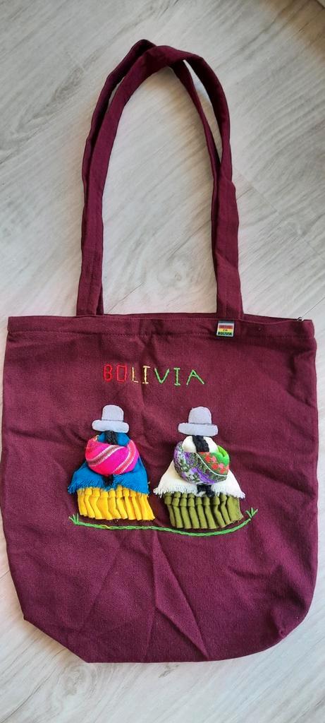 BOLIVIA 100% katoenen schoudertas, Kinderen en Baby's, Kindermode-accessoires, Nieuw, Ophalen of Verzenden