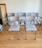 5 Tubax eettafel stoelen - moet weg ivm verhuizing! , Tubax, Tubax, Gebruikt, Modern, vintage design