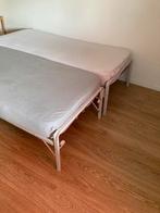 Logeerbed, opklapbed, tweepersoonsbed, incl Auping matras, Huis en Inrichting, Ophalen, Gebruikt, Tweepersoons, 200 cm