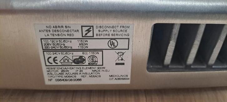 Handdroger - Hygiënisch en Efficiënt, Doe-het-zelf en Verbouw, Sanitair, Gebruikt, Ophalen of Verzenden