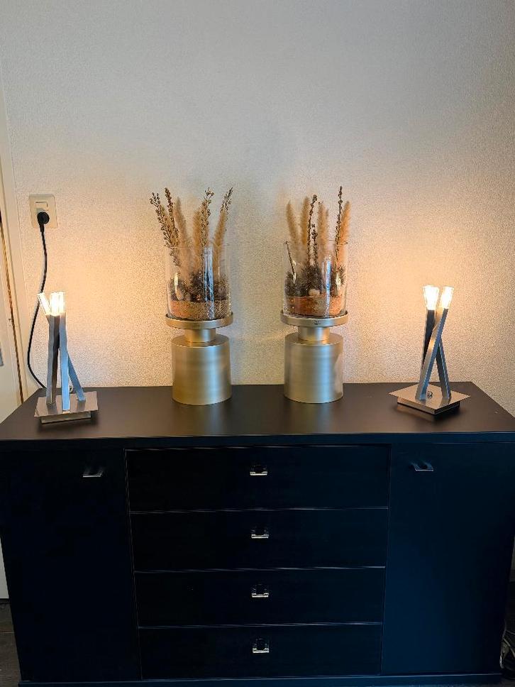 Vazen en lampjes ook apart verkoop. N.O.T.K., Huis en Inrichting, Woonaccessoires | Vazen, Gebruikt, Overige kleuren, Minder dan 50 cm