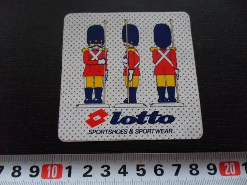 stickers LOTTO sportshoes & sportswear, Verzamelen, Stickers, Zo goed als nieuw, Overige typen, Ophalen