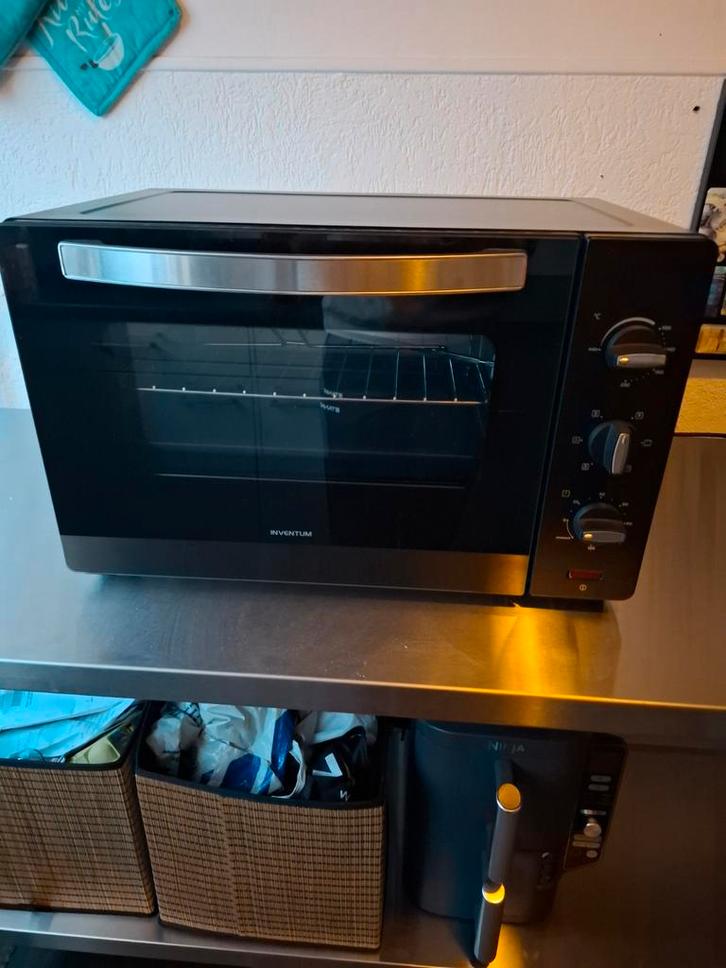 Oven inventum, Witgoed en Apparatuur, Ovens, Zo goed als nieuw, Vrijstaand, Oven, Minder dan 45 cm, 45 tot 60 cm, Ophalen