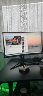 MSI 27” Curved Gaming Monitor – 144Hz WQHD (MAG271CQR), Computers en Software, Monitoren, HDMI, 101 t/m 150 Hz, Curved, VA