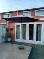 parasol plus standaard graniet, Ophalen, Verstelbaar, 2 tot 3 meter, Zo goed als nieuw