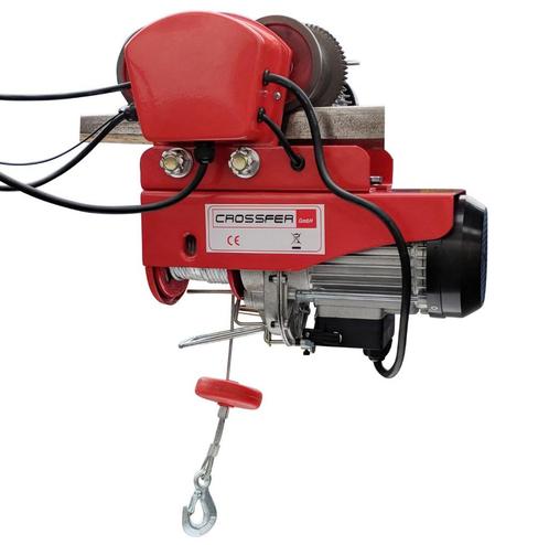 Crossfer takel met loopkat, hijstakel, lier 300kg, Doe-het-zelf en Verbouw, Lieren en Takels, Nieuw, Elektrisch, Ophalen of Verzenden