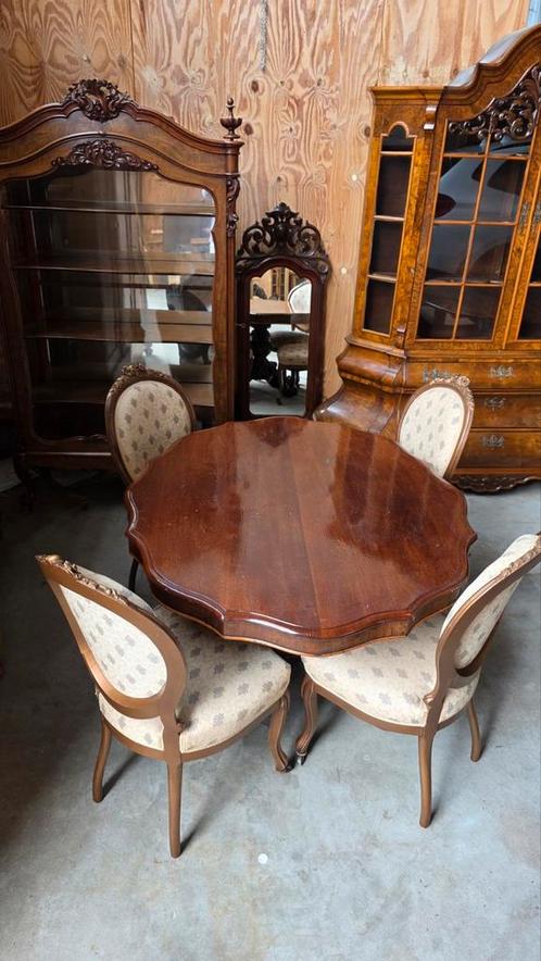 Cuba mahonie eethoek, Antiek en Kunst, Antiek | Meubels | Tafels, Ophalen