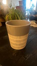 Bloempot, Tuin en Terras, Ophalen, Rond, Zo goed als nieuw, Aardewerk