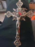 Muurkruis met Corpus, Antiek en Kunst, Antiek | Religie, Ophalen of Verzenden