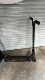 Stunt step zwart groen, Ophalen, Gebruikt, Gewone step