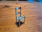 Zilver miniatuur stoel 133, Antiek en Kunst, Antiek | Goud en Zilver, Ophalen of Verzenden, Zilver