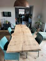 EEN MOOIE NATUURLIJKE EETTAFEL!OPMAAT!, Ophalen of Verzenden, Zo goed als nieuw